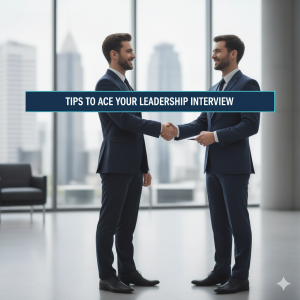 Tips to ace your leadership interview 