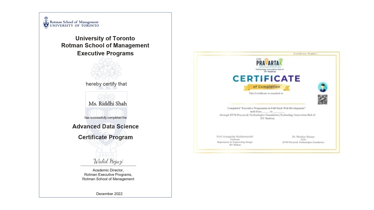 <span>Dual Certification</span>