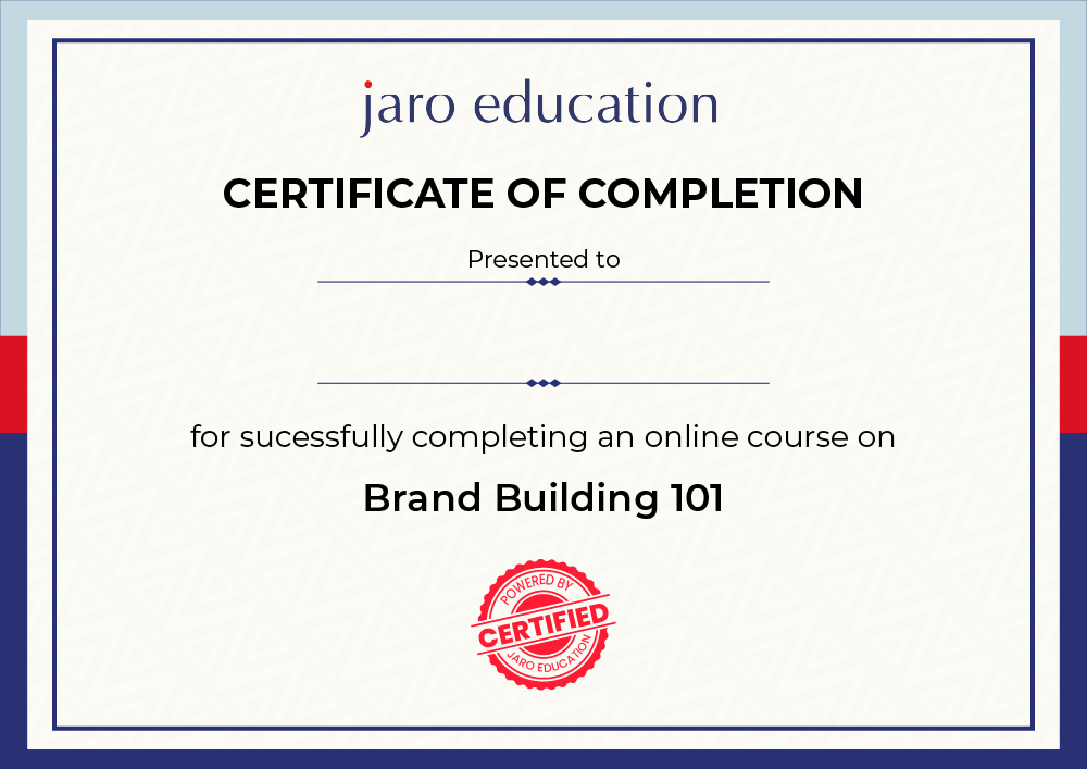 Earn Certificate