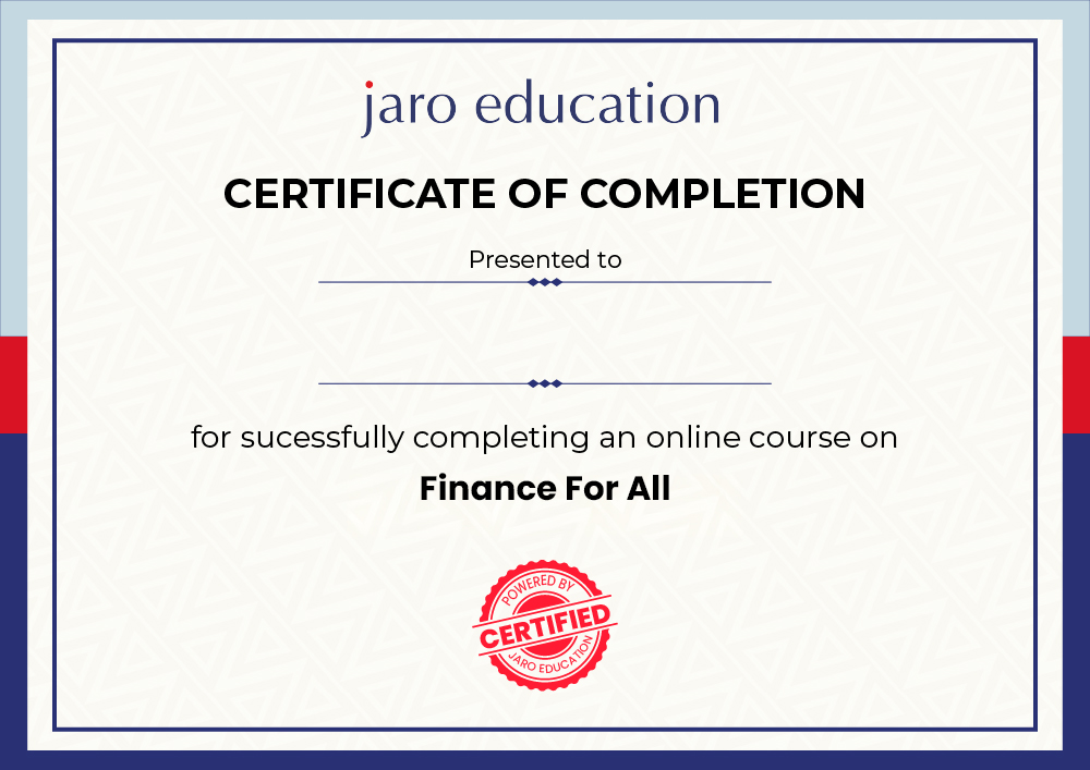Earn Certificate