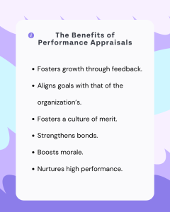 performance appraisal benefits