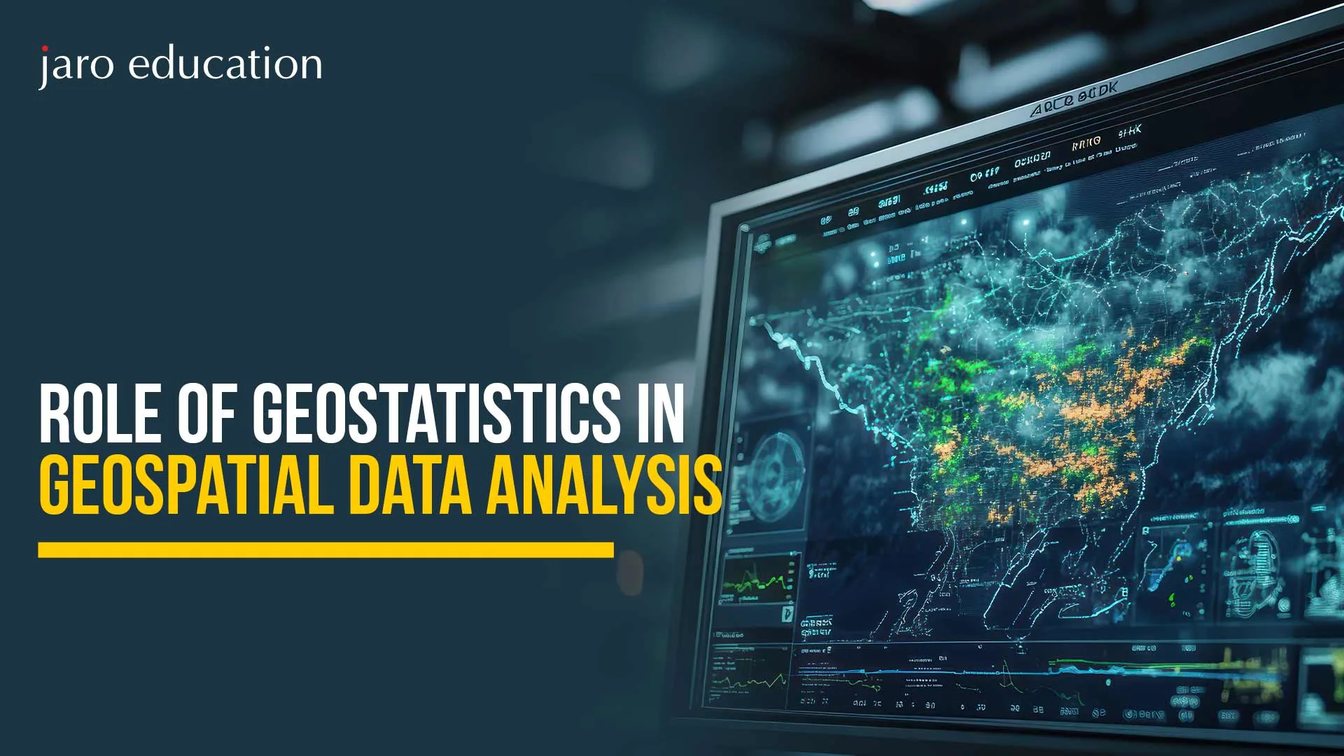 Role of Geostatistics in Geospatial Data Analysis