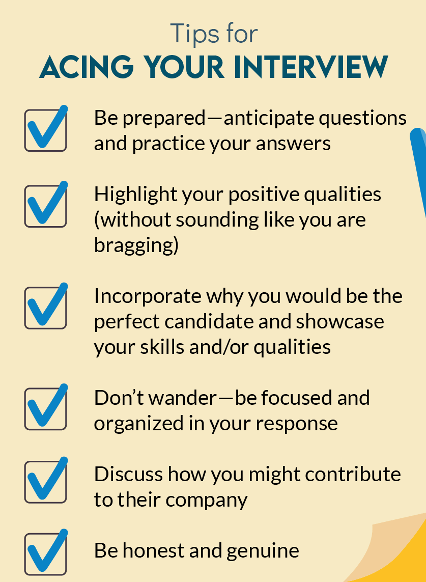 Tips to ace your interview