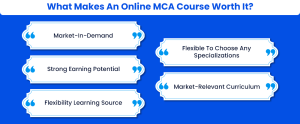 What makes an Online MCA Course worth it