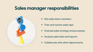 Sales Manager Responsibilities