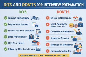 Do’s and Don’ts for Interview Preparation